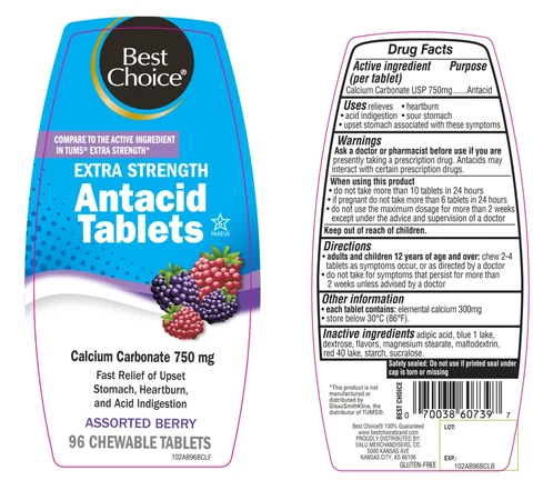 Best Choice Extra StrengthAssorted Berry 포장