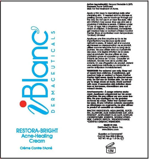 iBlanc Restora-BrightAcne Healing packaging