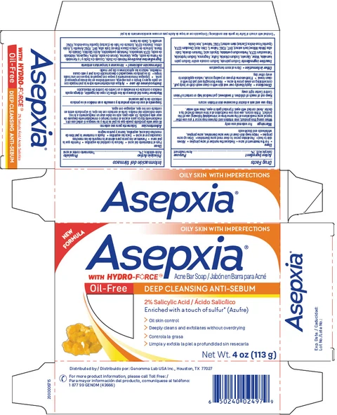 Asepxia Oil-Free Acne Bar 포장