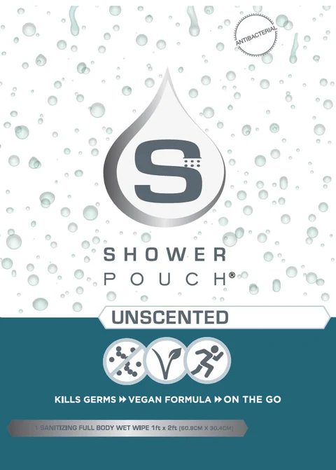 Shower Pouch Unscented 포장