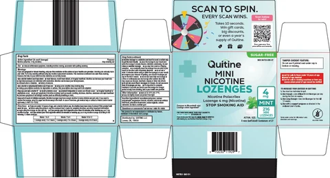 quitine mini nicotine 포장