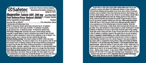 Ibuprofen 포장