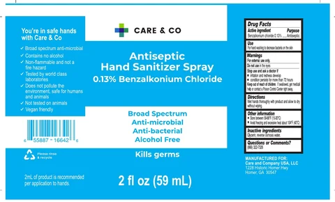 Care and Co Hand Sanitizer 포장