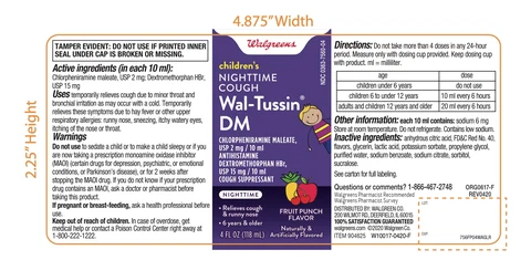 Walgreens Childrens packaging