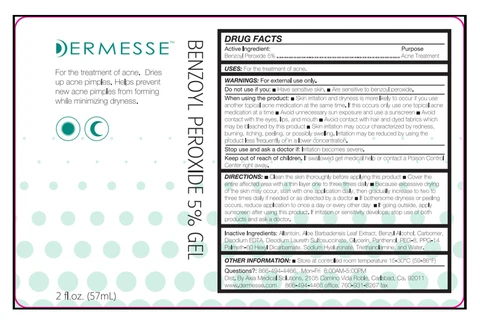Benzoyl Peroxide 5% Gel 포장