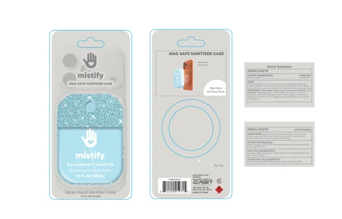 Hand Sanitizer packaging