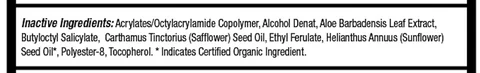Inactive Ingredients