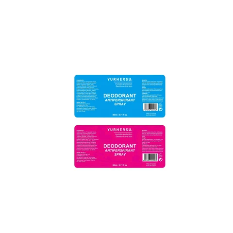 DEODORANTANTIPERSPIRANTSPRAY 포장