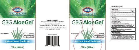 Clorox HealthCare GBG AloeGel Instant Hand Sanitizer 포장
