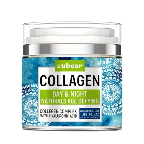 Subear Collagen Day Night Facial Cream 포장