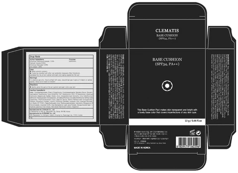 CLEMATIS BASE CUSHION packaging