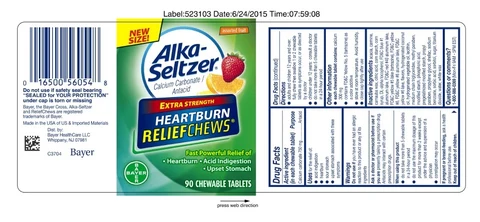 Alka Seltzer 포장