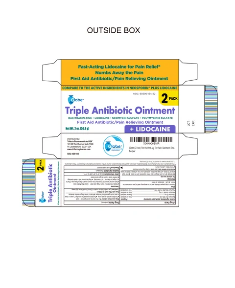 Triple Antibiotic plus Lidocaine packaging