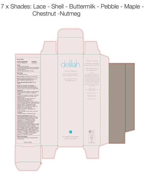 Shell Future Resist Foundation Broad Spectrum SPF 20Delilah 포장