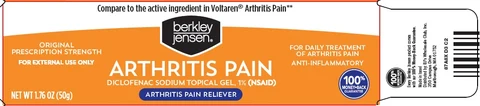 berkley and jensen arthritis pain 포장
