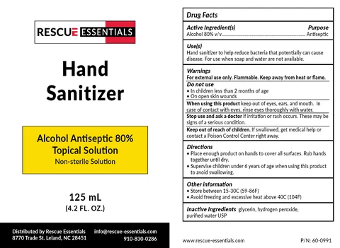 Hand Sanitizer packaging