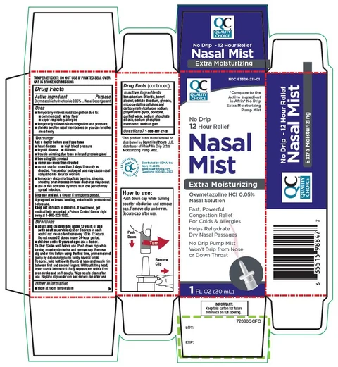 Quality Choicel Nasal Mist Extra Moisturizing 포장