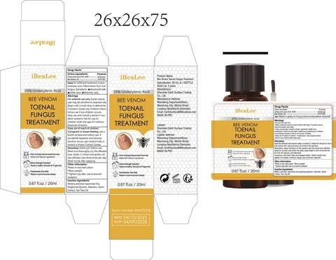 Bee Venom Toenail Fungus Treatment 포장