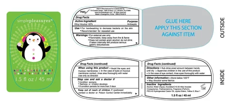 anti-bacterial Hand Cleanser packaging