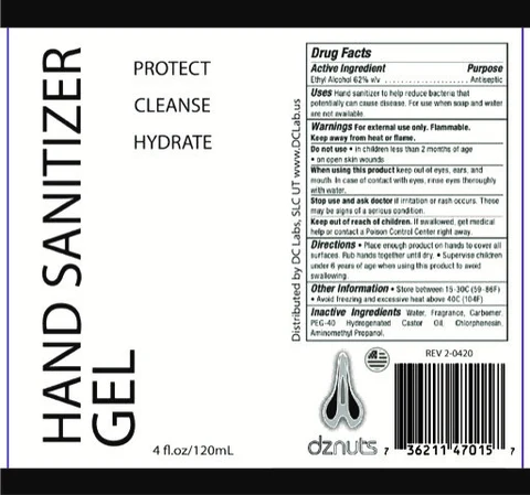 Hand Sanitizer packaging