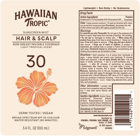 HAWAIIAN TROPIC 포장