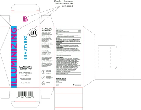 Illuminizing Blendrops Broad Spectrum SPF 40 packaging