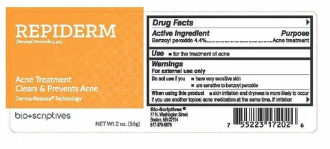Bio-Scriptives Repiderm 포장