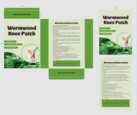 Wormwood Knee Patch packaging