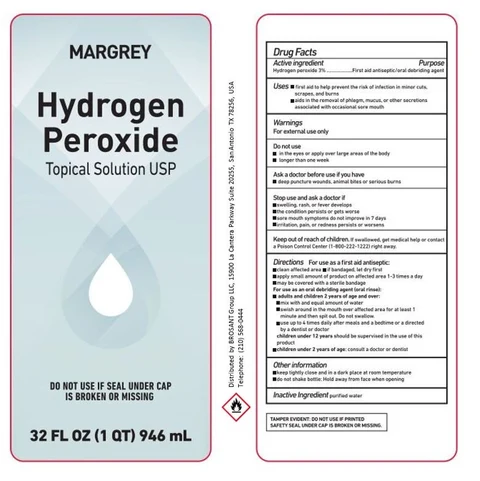hydrogen peroxide packaging