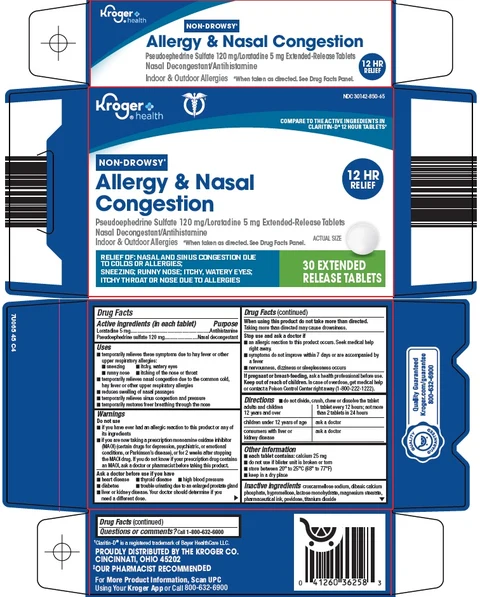allergy and nasal congestion packaging