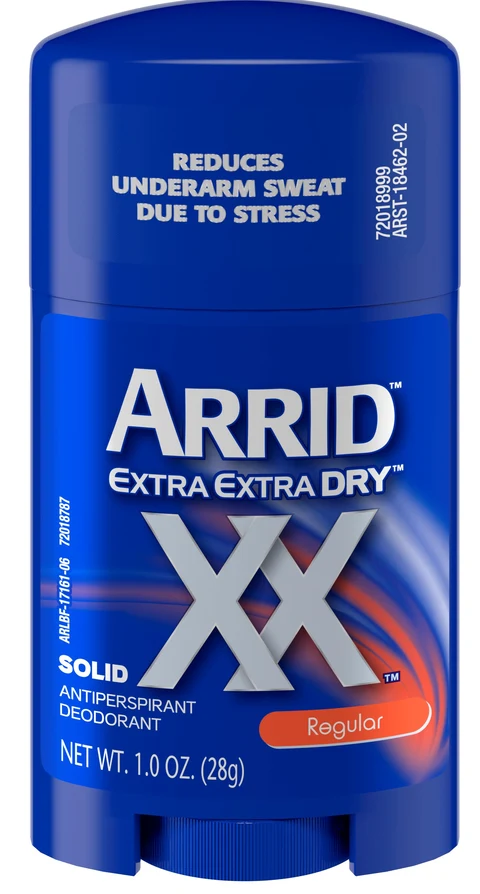 Arrid Extra Extra Dry Regular Solid 포장