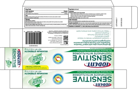 IODENT SENSITIVE packaging