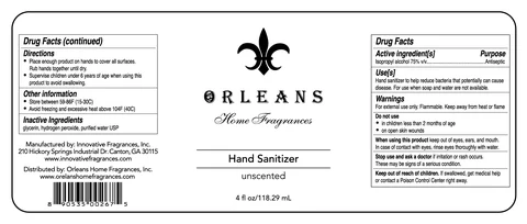 Hand Sanitizer packaging