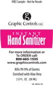Instant Hand Sanitizer 포장