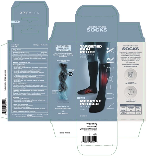 RxClothing Medicine Infused Socks 포장