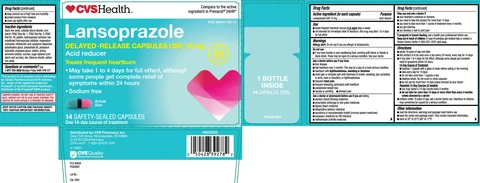 Lansoprazole packaging