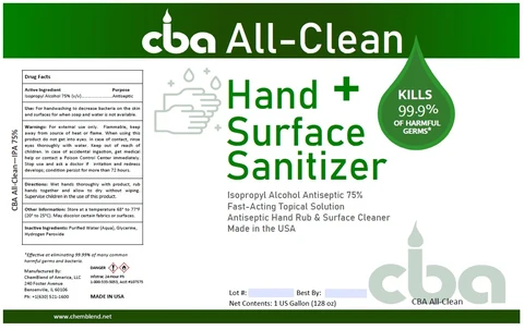 CBA ALL-CLEAN packaging