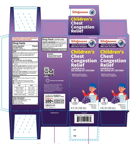 Childrens Chest Congestion Relief packaging
