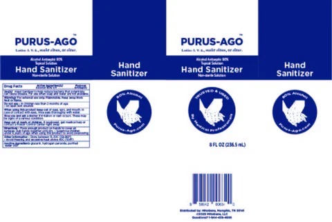 Hand Sanitizer packaging