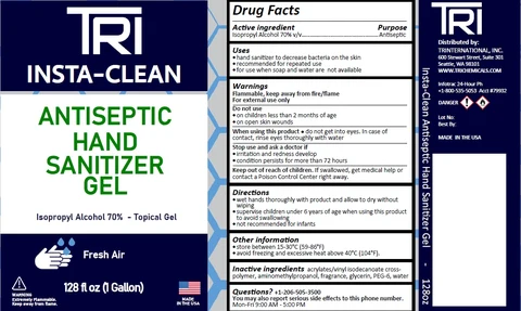 Insta Clean Antiseptic Hand Sanitizer Fresh Air packaging