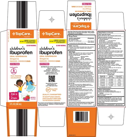 Topcare ibuprofenchildrens packaging