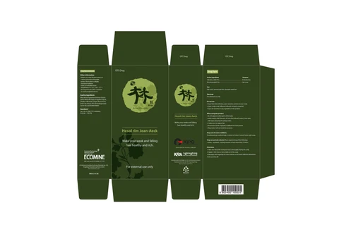 Hesol Rim Jean-AeckHair tonic 포장
