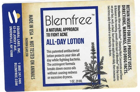 Blemfree 포장