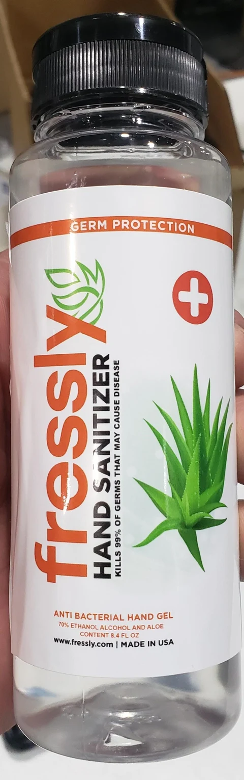 Hand Sanitizer packaging
