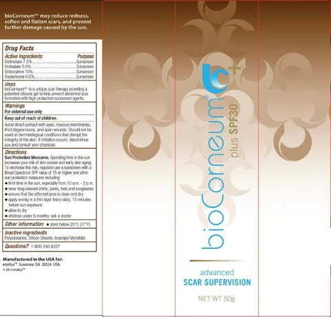 bioCorneum plus SPF 30 advanced SCAR SUPERVISION 포장