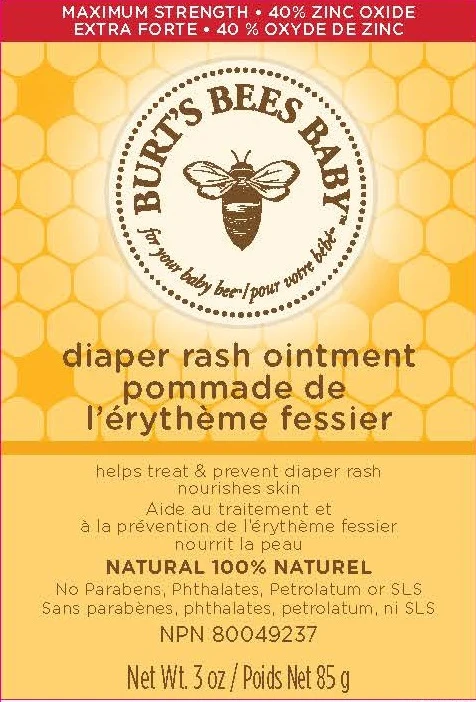 BURTS BEES BABY BEE DIAPER RASH 포장