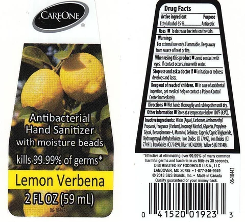 CARE ONELEMON VERBENA packaging