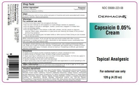 Capsaicin 0.05% Cream 포장
