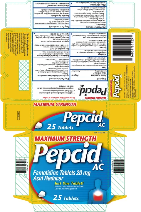 PEPCID ACMaximum Strength 포장