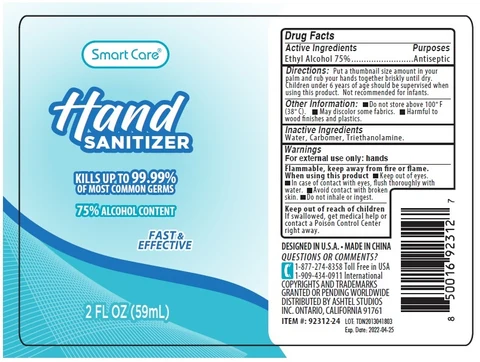 Smart Care Hand Sanitizer 2 oz 포장